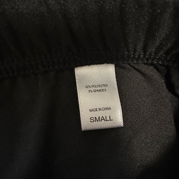 MUK LUKS Women's Unlined Leggings, Black, size Small - Picture 4 of 4